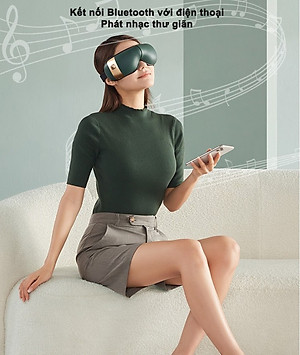 Máy Massage Mắt Xiaomi Momoda SX322 360 Độ Tích Hợp Nghe Nhạc Công Suất 7.5 W - Hàng Chính Hãng