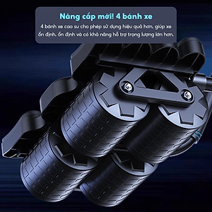 Con Lăn 4 Bánh RW099 - RW100 Tập Bụng Trợ Lực Thế Hệ Mới - Khuỷu Tay - Plank Tại Nhà