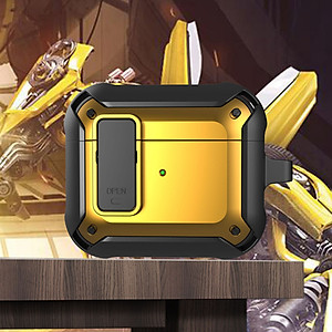 Bao Case Ốp Bảo Vệ Có Khóa Dành Cho Tai Nghe Airpods 3 Chống Sốc Kai Lolifo Lock Switch Kèm Móc Treo_ Hàng Chính Hãng