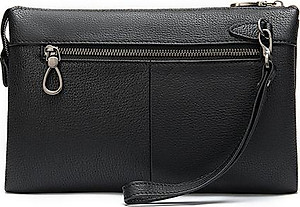 Clutch da bò thật cao cấp BAOHA LEATHER BHM8986 Ví da cầm tay cao cấp.