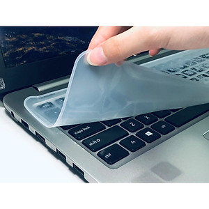Miếng Phủ Bàn Phím Laptop 15 - 17 inch Silicon Chống Nước, Chống Bụi Bẩn - Hàng chính hãng