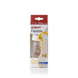 Bình sữa Pigeon cổ hẹp thủy tinh 120ml/240ml