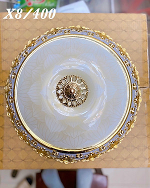 Đèn ốp trần VAWEA X8 trang trí nội thất hiện đại, sang trọng.