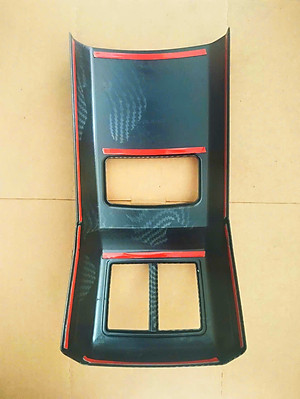 Ốp Cửa Gió Điều Hòa Sau Kia Sportage NQ5 (2022-2024) Vân Carbon Cao Cấp Chống Trầy Xước Bụi Bẩn