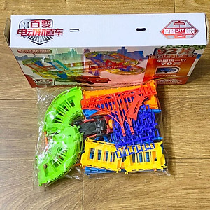 Lắp Ghép Mô Hình Đường Ray Xe Ô Tô