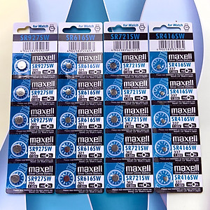 Pin Đồng Hồ Maxell Nhiều Kích cỡ Vỉ 5 viên