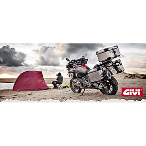  Áo mưa bộ Givi RRS07 mẫu mới  màu xám cao cấp, chống thấm ướt, dùng đi phượt đường xa, xe máy