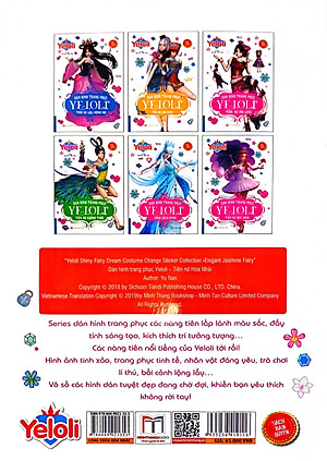 Sách Dán Hình Trang Phục Yeloli - Tiên Nữ Hoa Nhài