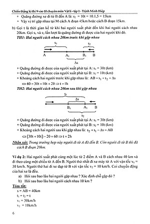 Sách Chiến Thắng Kì Thi 9 Vào 10 Chuyên Vật Lý (Tập 1)