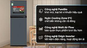 Tủ lạnh Toshiba Inverter 253 lít GR-RT329WE-PMV(52) - Hàng Chính Hãng (Chỉ giao HCM)