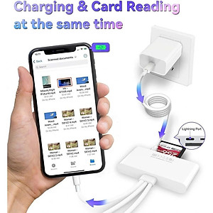 Đầu Đọc Thẻ Nhớ SD TF Micro SD Chân Type C Type A USB 3.0 Dùng Cho iPhone, iPad, Điện Thoại Android, Máy Tính, PC, Laptop, Máy Ảnh – Hàng Nhập Khẩu