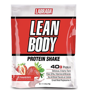 Labrada Lean Body (1 gói ), Sữa Thay Thế Bữa Ăn, 40g Protein, 8G Chất Béo Tốt & Chất Xơ, 22 Vitamin và Khoáng Chất
