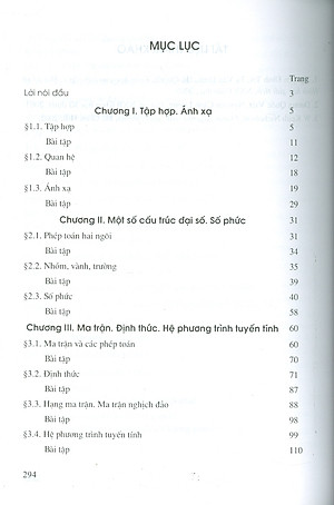 Toán Học Cao Cấp, Tập 1: Đại Số Và Hình Học Giải Tích (Tái bản lần thứ tư, năm 2024)- GS.TS. Nguyễn Đình Trí (Chủ biên),  PGS. TS. Trần Việt Dũng, PGS. TS. Trần Xuân Hiển, PGS. TS. Nguyễn Xuân Hào