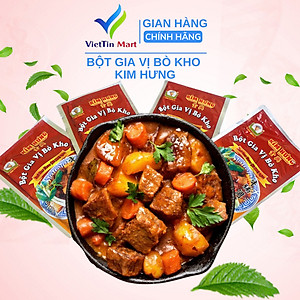 GIA VỊ NẤU BÒ KHO KIM HƯNG GÓI 25G TIỆN LỢI