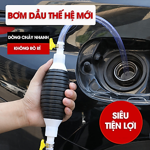 Dụng cụ bơm KG70 hút rượu, xăng dầu chất lỏng bóp tay dễ thủ công đa năng dài 1m - Hàng chính hãng