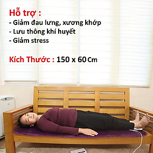 Thảm Ngải Cứu Điện, Đệm Sưởi Ngải Cứu Đông Y Hỗ Trợ Đau Vai Gáy, Đau Lưng Nhức Mỏi Xương Khớp