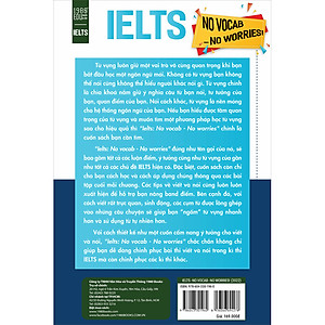 Sách IELTS No Vocab - No Worries ! ( Tái Bản)