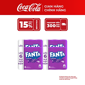 [SALE 11.11] Thùng/Lốc 24 Lon Fanta Nho 320ml – Nước Giải Khát Có Gas, Giải Khát Ngay, Coca-Cola Official Store