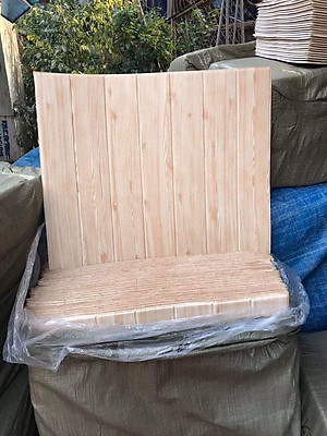 Bộ 5 Tấm Xốp Dán Tường Gỗ Cách Âm, Chống Va Đập, Bền Đẹp, Sang Trọng