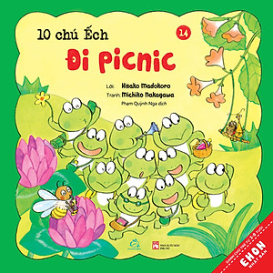 Sách Ehon Nhật Bản 10 Chú ếch Tái Bản 2020 Trọn bộ 18 cuốn: 10 chú ếch, 10 chú ếch,1 người bạn mới, Đi tới núi Mõ, Lễ hội mùa hè, Trú đông, Cùng nhau đón tết, Cuộc thi hát hay, Mùa xuân đến rồi, Ngày hội thể thao, Lễ hội sao vui vẻ , Tới núi Rào Rào, Cùng tới biển chơi, Món quà đặc biệt, Đi Picnic, Mở cửa bể bơi, Lần đầu đi cắm trại, Cùng nhau ngắm trăng, Lễ hội mùa Thu