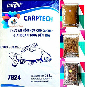 Cám Mỹ Cargill Protein 30% cho cá Chép và làm Mồi câu cá lớn