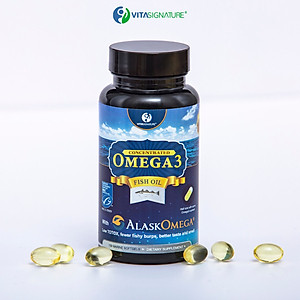 Dầu cá VitaOmega 3 Fish Oil nhập khẩu từ AlaskOmega 3 Đức