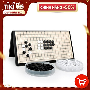 Cờ Vây Nam Châm Chất Lượng Cao 28x28 và 37x37cm Có Hộp Đựng Quân Cờ - Chính Hãng dododios