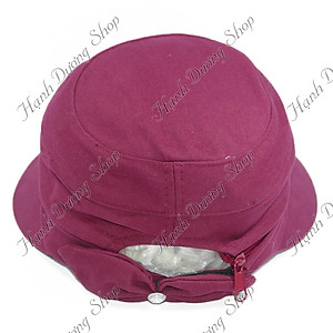 Nón chống nắng rộng vành mũ chống nắng đa năng đặc biệt có thể thao dây kéo phía trên đỉnh đầu