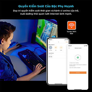 Tenda Thiết bị phát Wifi TX2 Pro Chuẩn Wifi 6 AX1500Mbps - Hàng chính hãng