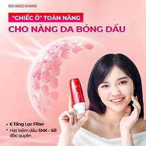[Mới] Kem Chống Nắng Kiềm Dầu SẮC NGỌC KHANG 50g - bảo vệ toàn diện, kiểm soát bóng dầu hiệu quả