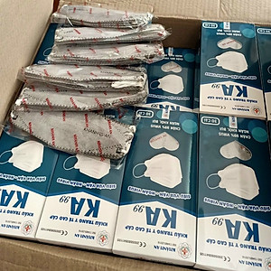 30 cái Khẩu trang y tế 4D Khánh An KA99 ngăn vi khuẩn 99% công nghệ Hàn Quốc KF94 ôm sát khuôn mặt không dính son và dễ thở 