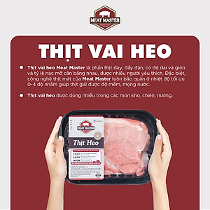 Thịt vai heo Meat Master ( 400G ) - Giao nhanh
