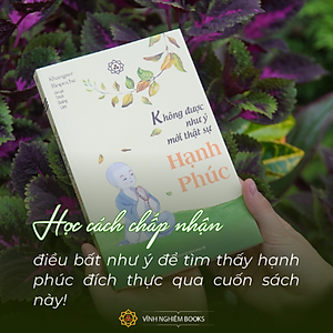 Sách - Không Được Như Ý Mới Thật Sự Hạnh Phúc (Tái Bản) - Vĩnh Nghiêm Books