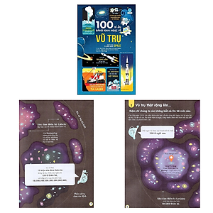 Combo Sách Thiếu Nhi Bổ Ích: 100 Bí Ẩn Đáng Kinh Ngạc Về Vũ Trụ (USBORNE - 100 Things To Know About Space) + 100 Bí Ẩn Đáng Kinh Ngạc Về Khoa Học (USBORNE - 100 Things To Know About Science) + Tặng kèm Bookmark 