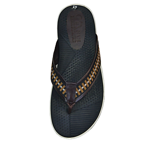 Dép Nam Xỏ Ngón HÀ NAM Da Bò Thật Cao Cấp DNA2090