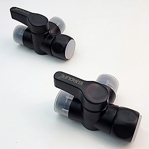 Van T 3 đường nước 21mm dùng chia nước cho bồn cầu và bộ xịt vệ sinh Eurolife EL-VT03 (2 màu: đen, trắng)