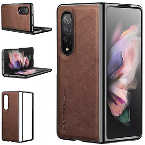 Ốp lưng da cho SamSung Galaxy Z Fold3 5G chính hãng X-level - Hàng chính hãng