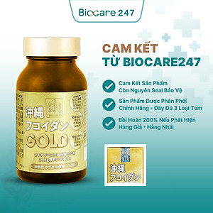 Okinawa Fucoidan Gold – Hỗ trợ điều trị ung thư và chống suy mòn khối cơ