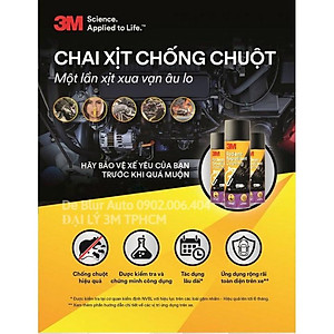 Chai Xịt Phủ Chống Chuột Xe Ô Tô 3M Rodent Repellant Coating 89797 250gr