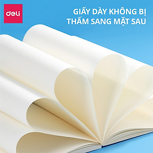 Vở Vẽ Học Sinh Tập Tô Màu Cho Bé A4 Deli - Sổ Tô Màu 60/ 100 Trang Sổ Vẽ Học Sinh Giấy Dày Mịn An Toàn Tặng Sticker