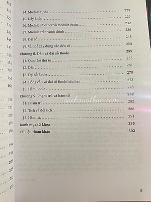 Combo 2 cuốn Cơ Sở Đại Số Hiện Đại và Bài Tập Cơ Sở Đại Số Hiện Đại