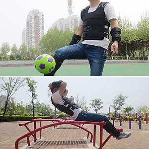 Áo tạ thể lực Oxford 50kg có thể điều chỉnh chuyên dụng tập luyện khi đánh quyền anh