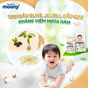 Tã Quần Moony Natural Bông Organic XL32 (32 Miếng)
