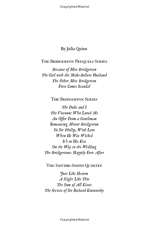 Bridgertons 6: When He Was Wicked