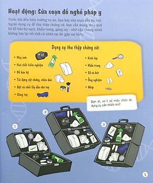 Sách Stem - Tớ Là Nhà Khoa Học Pháp Y