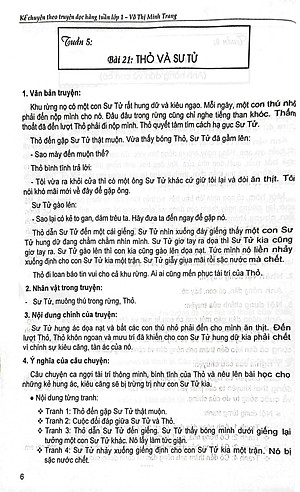 Kể Chuyện Theo Truyện Đọc Hàng Tuần 1