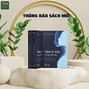 Sách TÂM LÝ HỌC ỨNG DỤNG