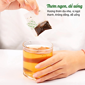 Combo 2 Hộp Trà Vằng Túi Lọc Lợi Sữa Cho Mẹ, Giảm Mỡ Bụng Sau Sinh Wonmom ( 20 Túi/Hộp )