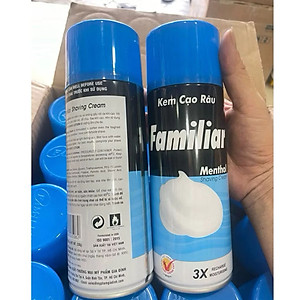 Bọt cạo râu dưỡng ẩm và làm mềm da Familiar 330g