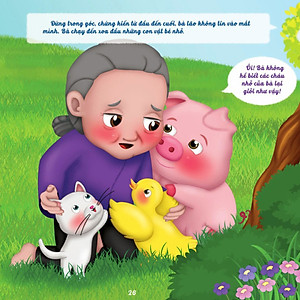 Nàng Tiên Ốc – Truyện cổ tích Việt Nam minh họa màu sinh động, giàu tính nhân văn